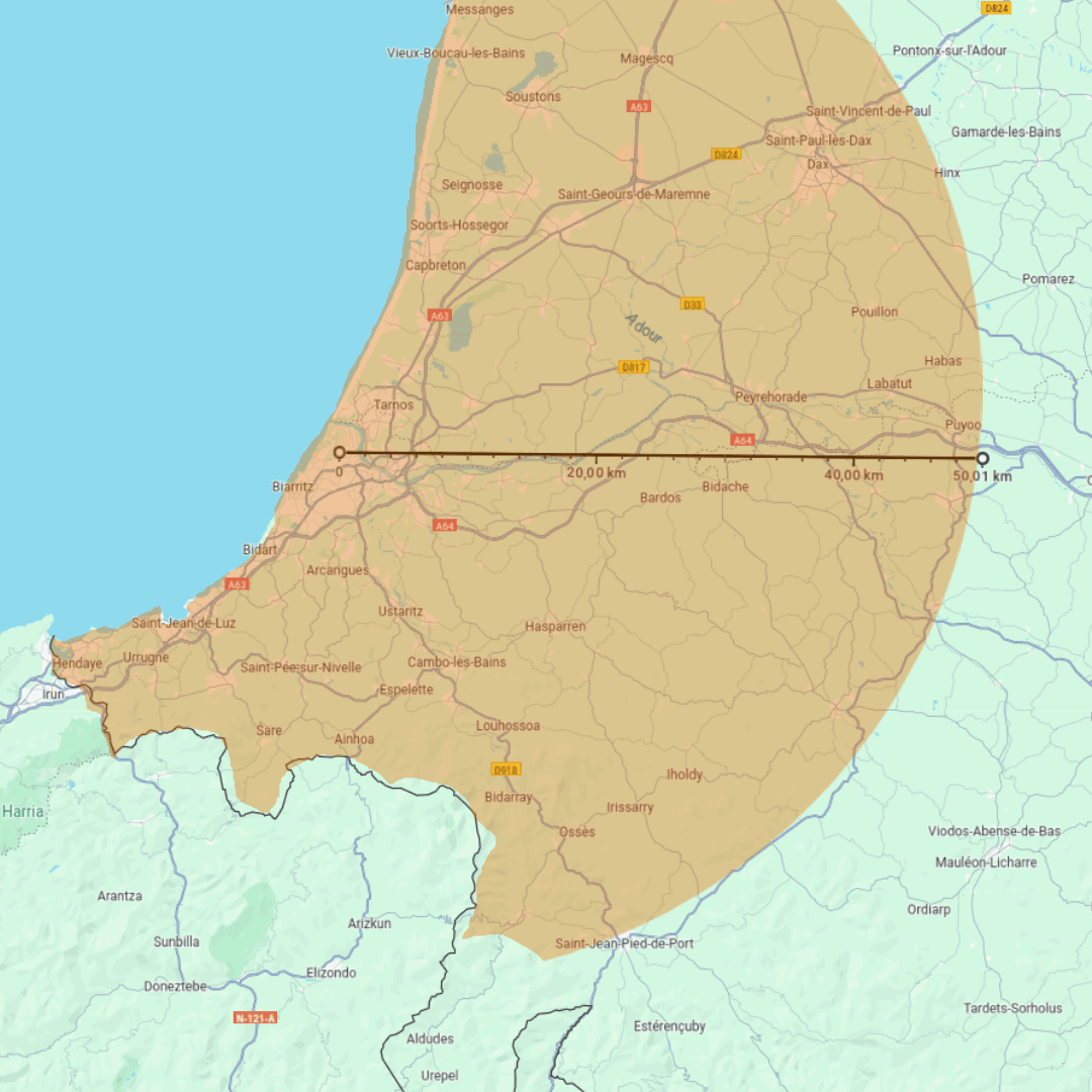 Rayon des prestations